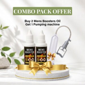 Home 2 mens booster capsule with get 1 oil